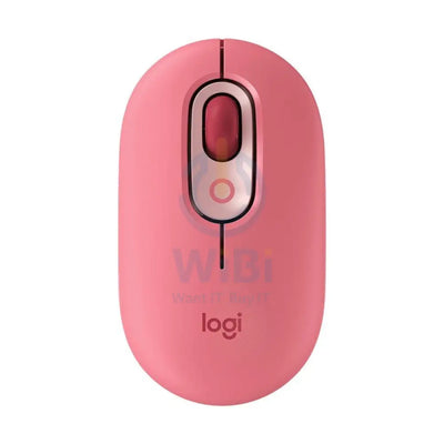 Logitech POP with Emoji Wireless/Bluetooth Mouse-Pink Accessories > Keyboard & Mouse