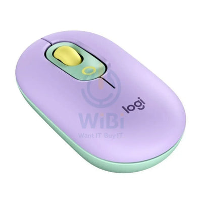 Logitech POP with Emoji Wireless/Bluetooth Mouse Purple Accessories > Keyboard & Mouse > Gaming Zone