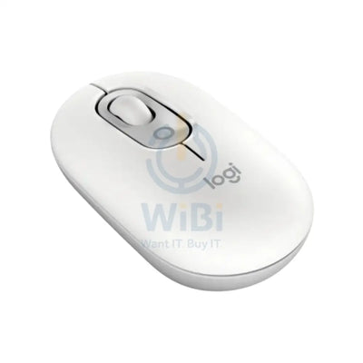 Logitech POP with Emoji Wireless Mouse - Bluetooth / Off-White Accessories > Keyboard & Mouse