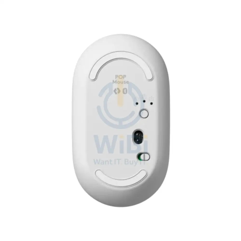 Logitech POP with Emoji Wireless Mouse - Bluetooth / Off-White Accessories > Keyboard & Mouse