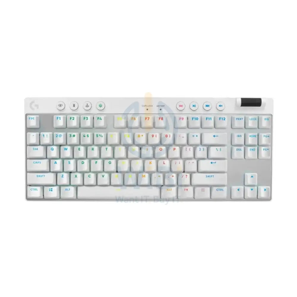 LOGITECH Pro X TKL LIGHTSPEED Wireless Gaming Keyboard - White Accessories > Keyboard & Mouse > Gaming Zone