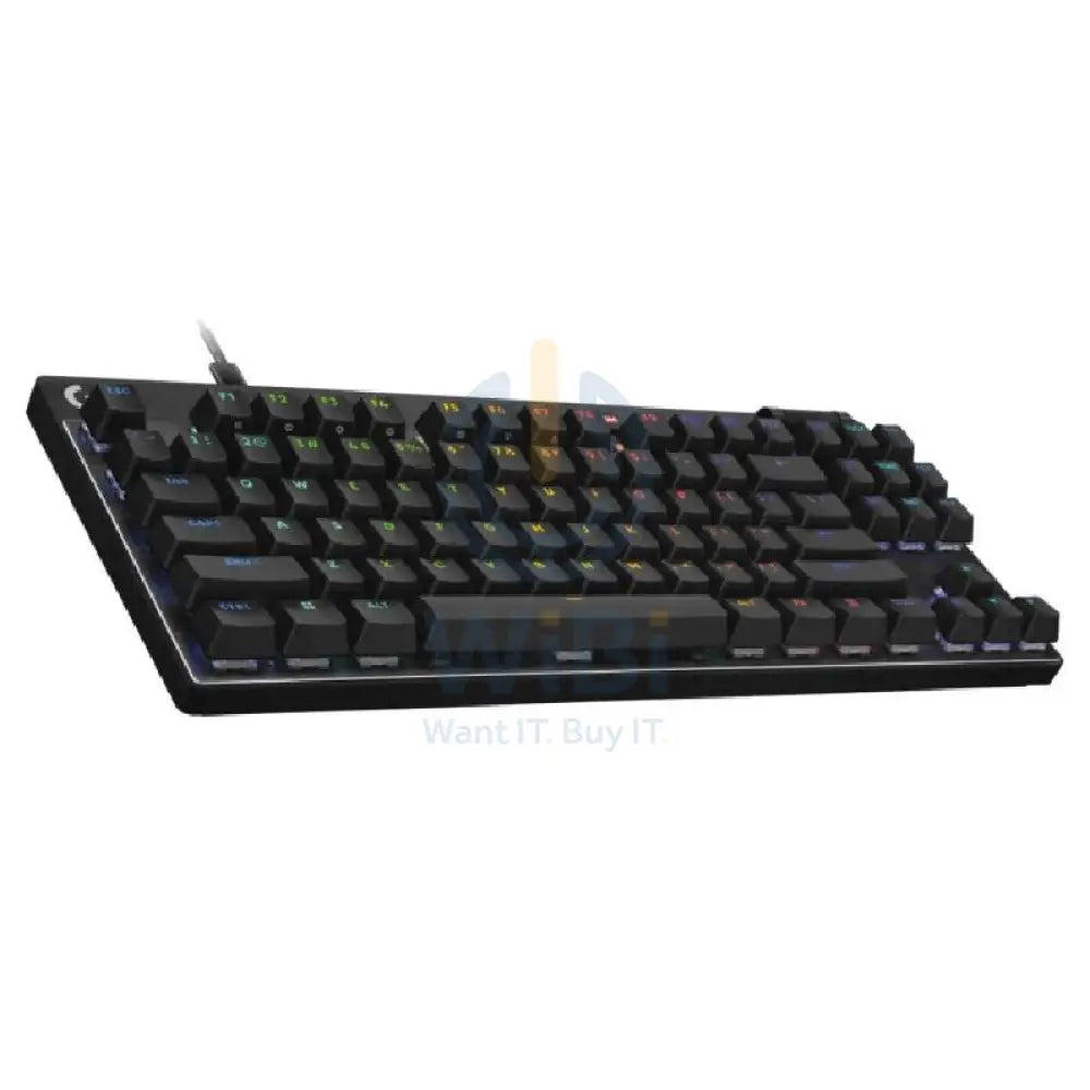 Logitech Pro X TKL RAPID Gaming Keyboard - Wired / LINEAR / Black Accessories > Keyboard & Mouse