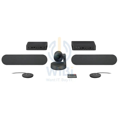 لوجيتيك  بلس فيديو مجموعة أدوات المؤتمرات - UHD / 4K / إتش دي إم أي  شبكة محلية / يو اس بي/ يو اس بي 3.1 / أسود كاميرات > مؤتمر