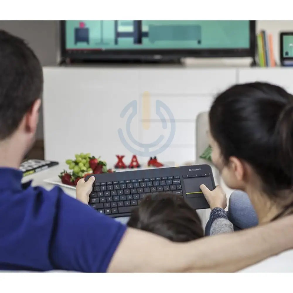 Logitech Wireless Keyboard K400 Plus with Touchpad for Smart TV & PC Accessories > Keyboard & Mouse