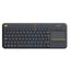 Logitech Wireless Keyboard K400 Plus with Touchpad for Smart TV & PC Accessories > Keyboard & Mouse