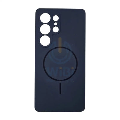 Magnetic MagSafe Silky Silicone Case For Samsung Galaxy S25 Ultra / Pacific Blue Accessories > Mobiles & Tablets >