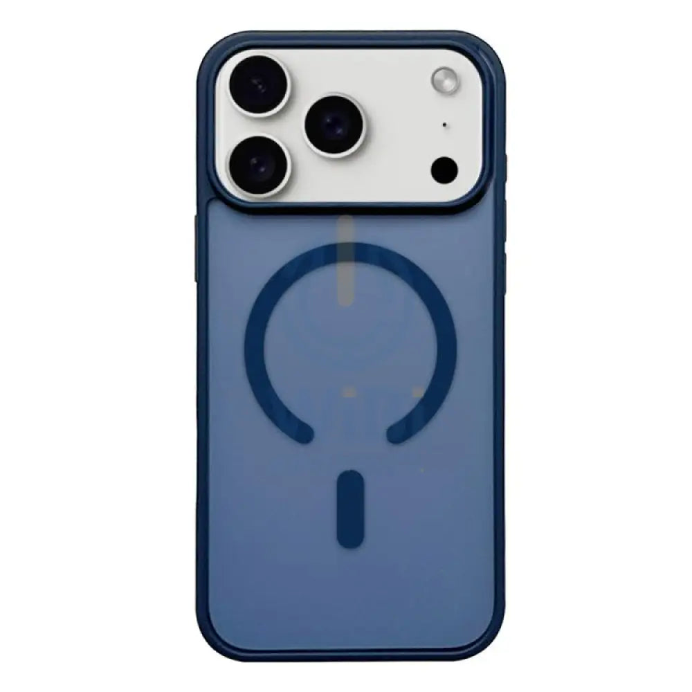 Magsafe Frosted Phone Case for iPhone 17 Pro - Dark Blue Accessories > Mobiles & Tablets > Mobiles > Covers & Cases