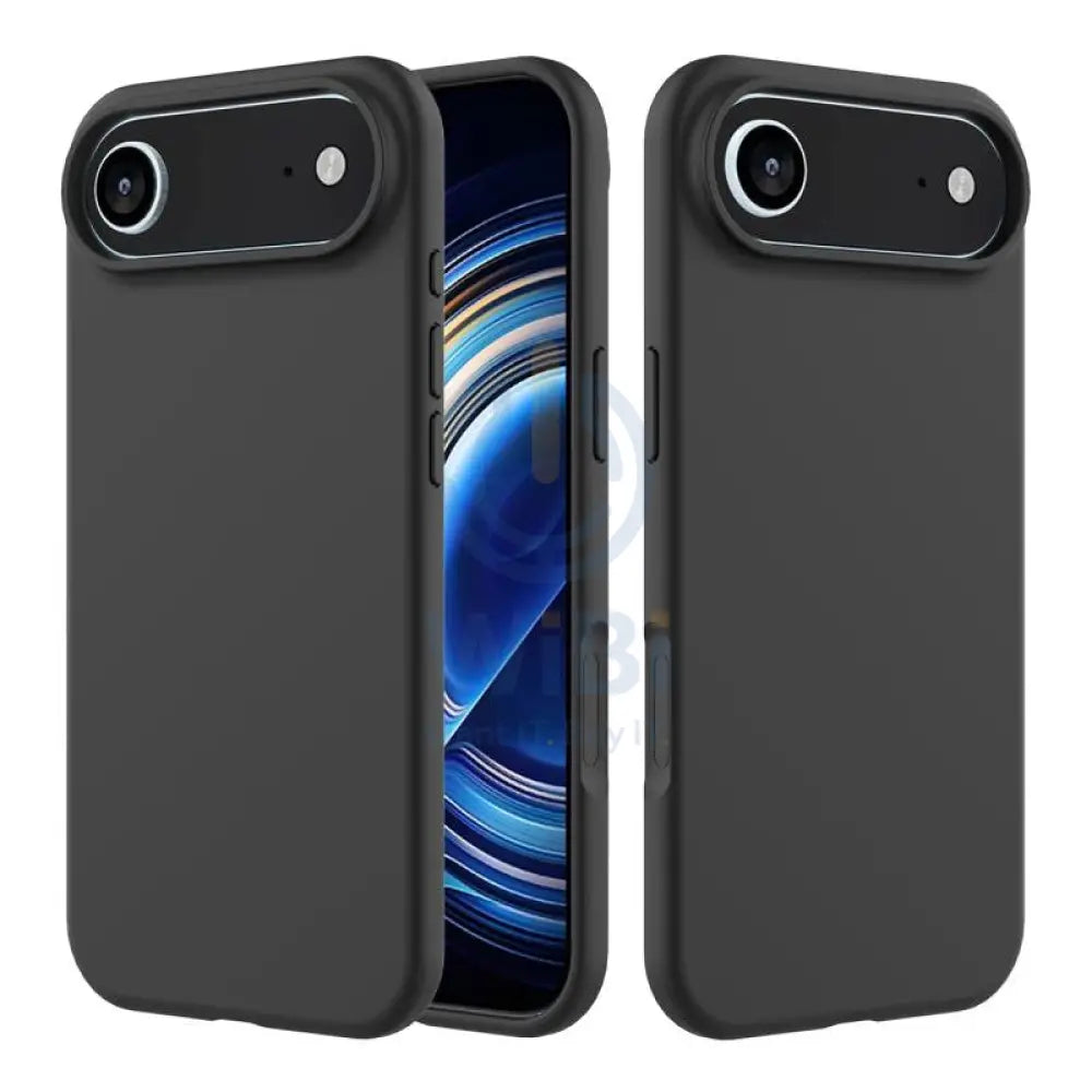 MagSafe Magnetic Wireless Charging Luxury Liquid Silicone Case for iPhone Air - Black Accessories > Mobiles & Tablets >