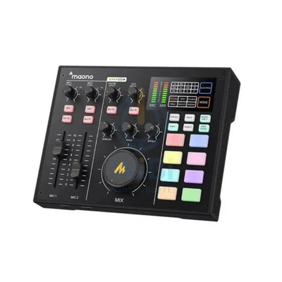 Maonocaster AM100 All-In-One Podcast Production Studio - Black Accessories > Audio > Audio Mixer