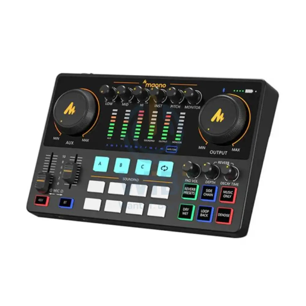 Maonocaster AME2 Audio Interface & Podcast Equipment - Black Accessories > Audio > Audio Mixer