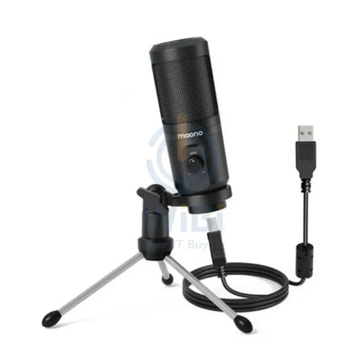Maonocaster AU-PM461TR USB Gaming Microphone with Mic Gain - Black Accessories > Audio > Microphone