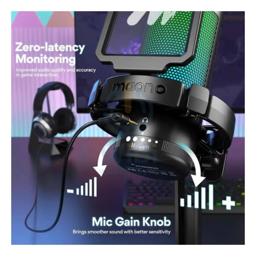Maonocaster DGM20 GamerWave USB Gaming Microphone - Black Accessories > Audio > Microphone