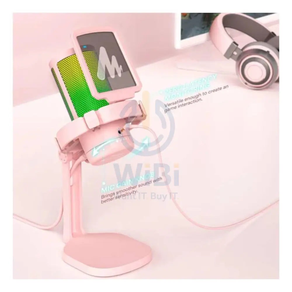 Maonocaster DGM20 GamerWave USB Gaming Microphone - Pink Accessories > Audio > Microphone
