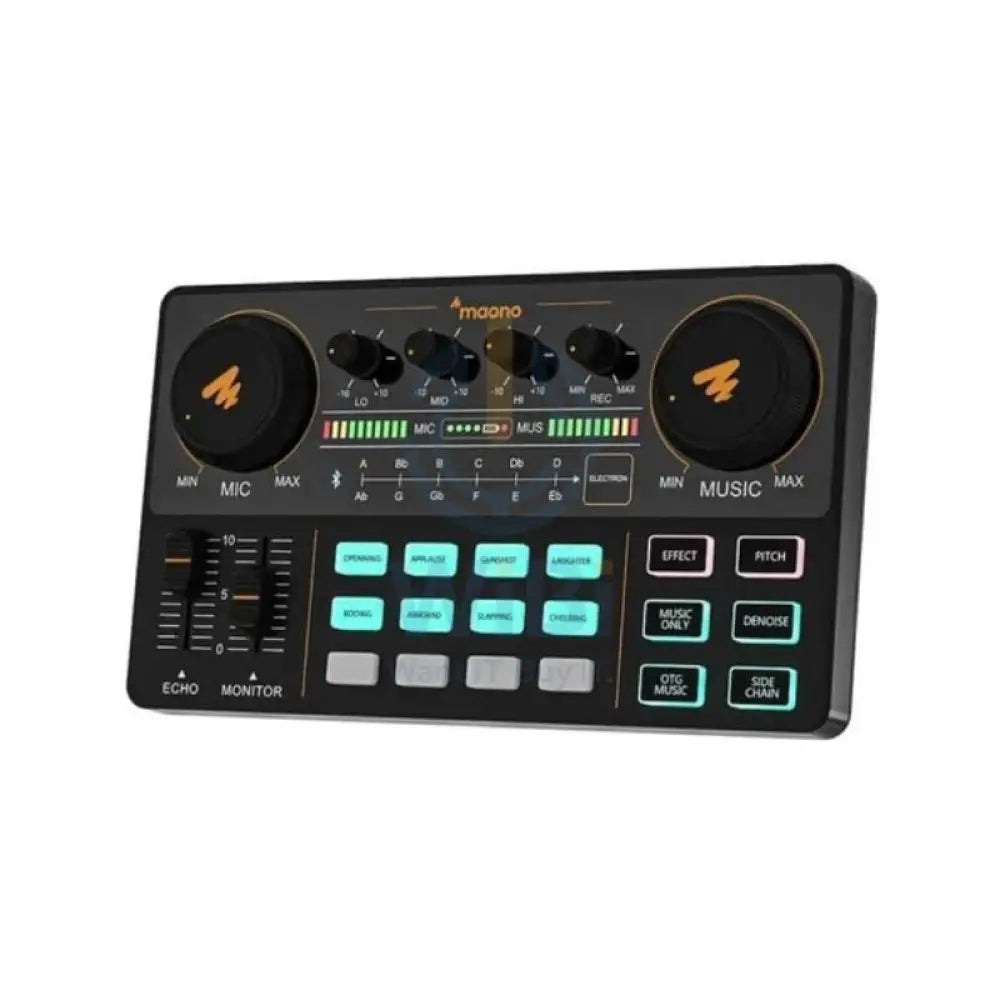 Maonocaster Portable Podcast Console - Black Accessories > Audio > Audio Mixer