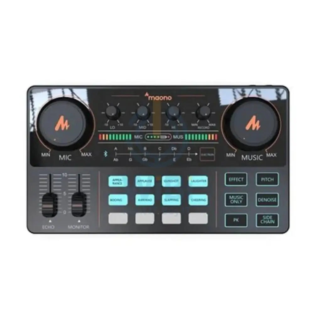 Maonocaster Portable Podcast Console - Black Accessories > Audio > Audio Mixer
