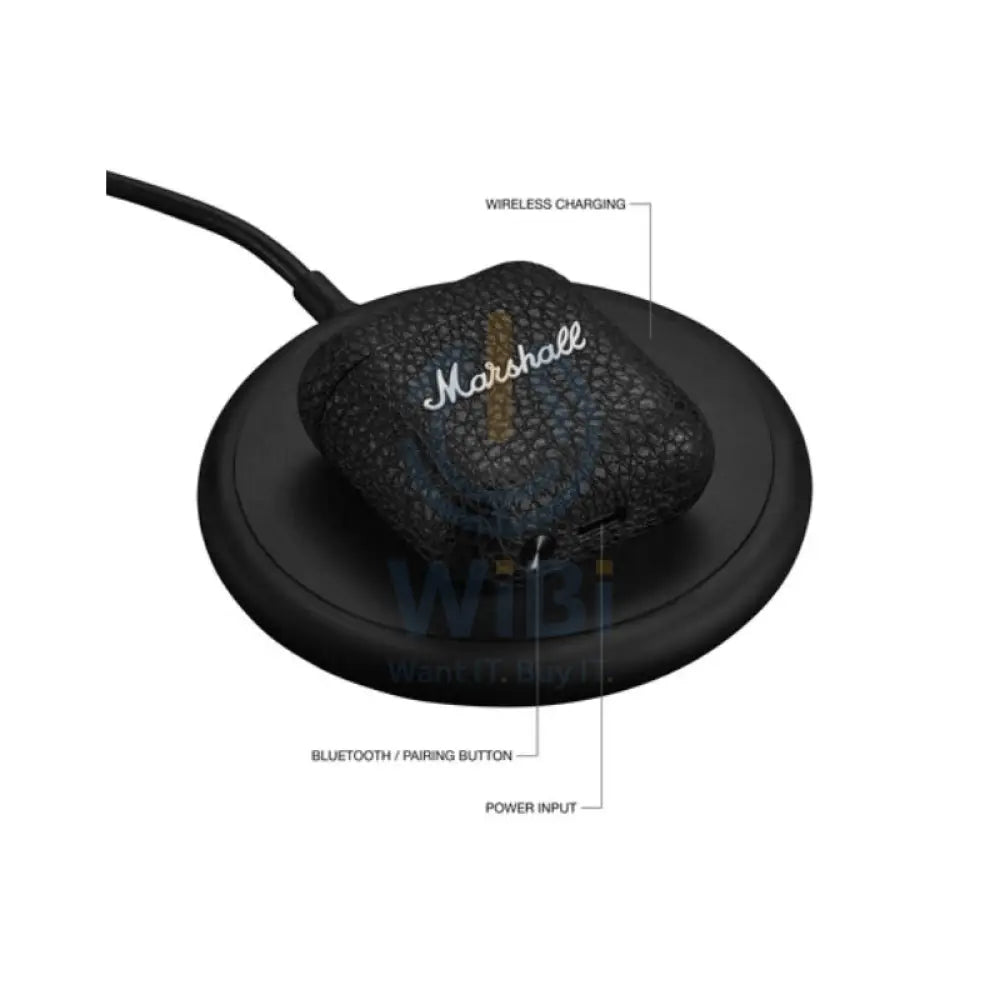 Marshall Minor IV True Wireless Earbuds - Black Accessories > Audio > Headphones
