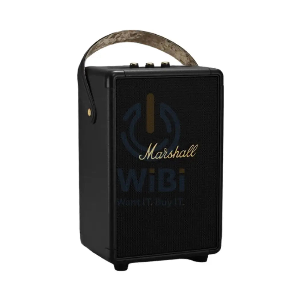 Marshall Tufton Bluetooth Speaker - Black/Brass Accessories > Audio > Speakers