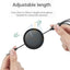 Mcdodo 3 in 1 Retractable Flat Cable Adjustable Length Universal – Black Accessories > Cables & Converters > Cables