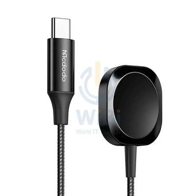 Mcdodo Apple Watch Magnetic Wireless Charger - 1.5 Meter / 2.5W / Type-C / Black Accessories > Power Adapters