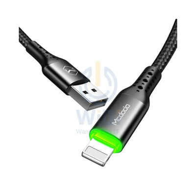 Mcdodo Auto Power Off Data Cable - Lightning / 1.2 Meters / Black