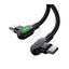 كابل شحن ماكدودو الاصدار بوتوم - 1.5 متر / USB-C إلى USB-C / أسود