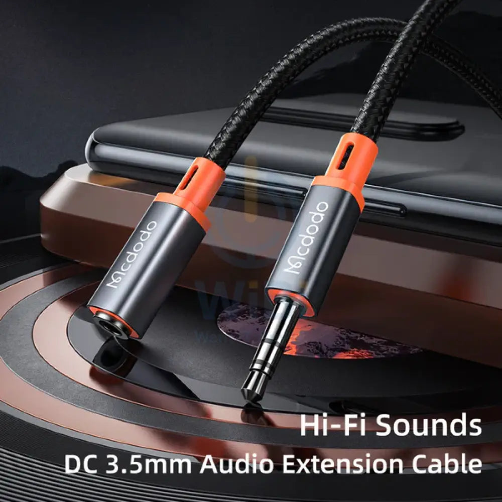 ماكدودو CA-0800 كابل  الإصدار - 1.2 متر / 3.5 مم / أسود اكسسوارات > كبلات  محولات > كبلات