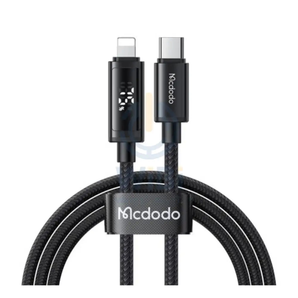 Mcdodo CA-7990 Fast Charging Data Cable - Type-C / Lightning / 36W / 1.2 Meter / Black Accessories > Cables &