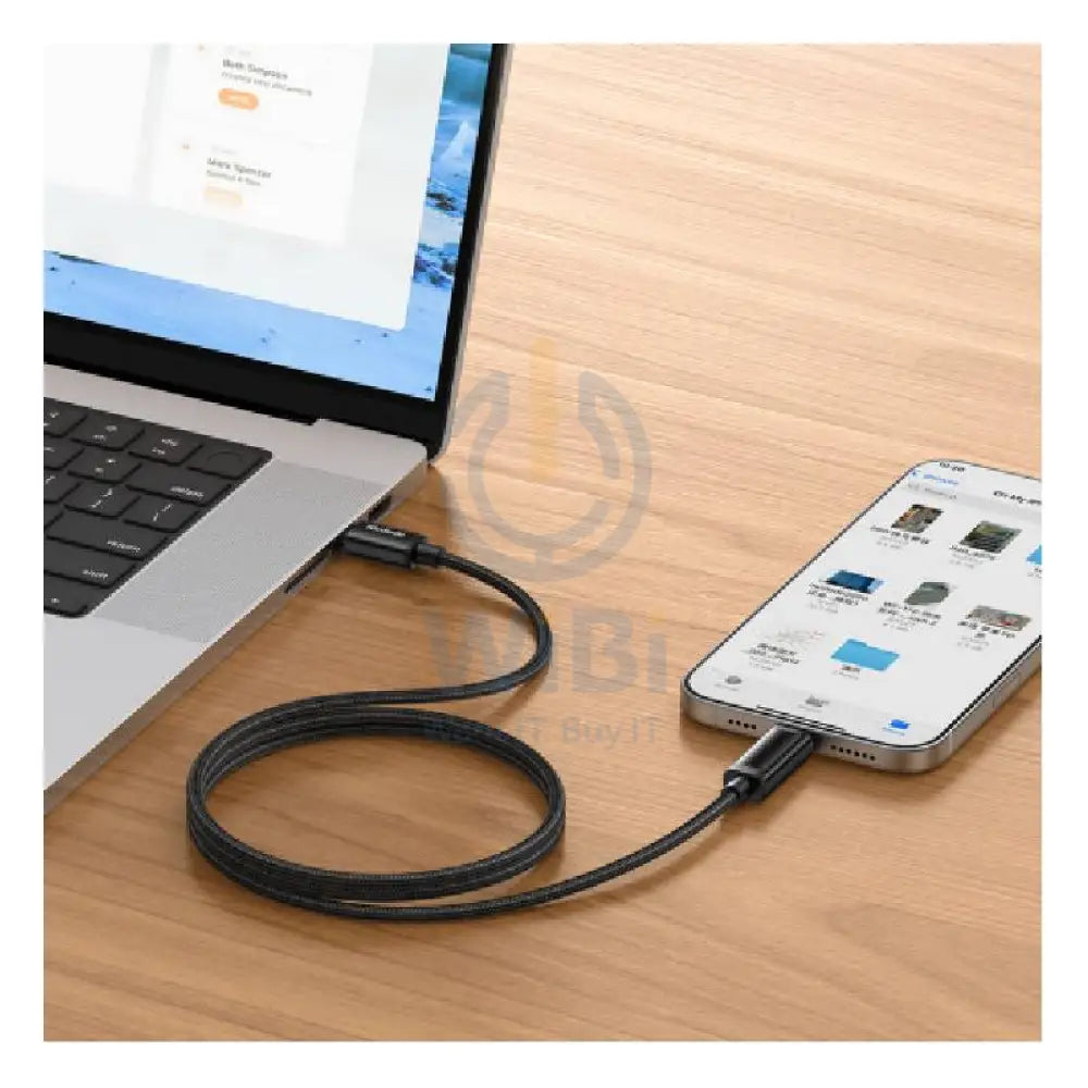 Mcdodo CA-7990 Fast Charging Data Cable - Type-C / Lightning / 36W / 1.2 Meter / Black Accessories > Cables &