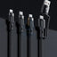 Mcdodo Ca-8800 Multifunction Data Cable - 2 In 3 PD USB-C / USB-A / Lightning / 1.2 Meters / Black Accessories > Cables