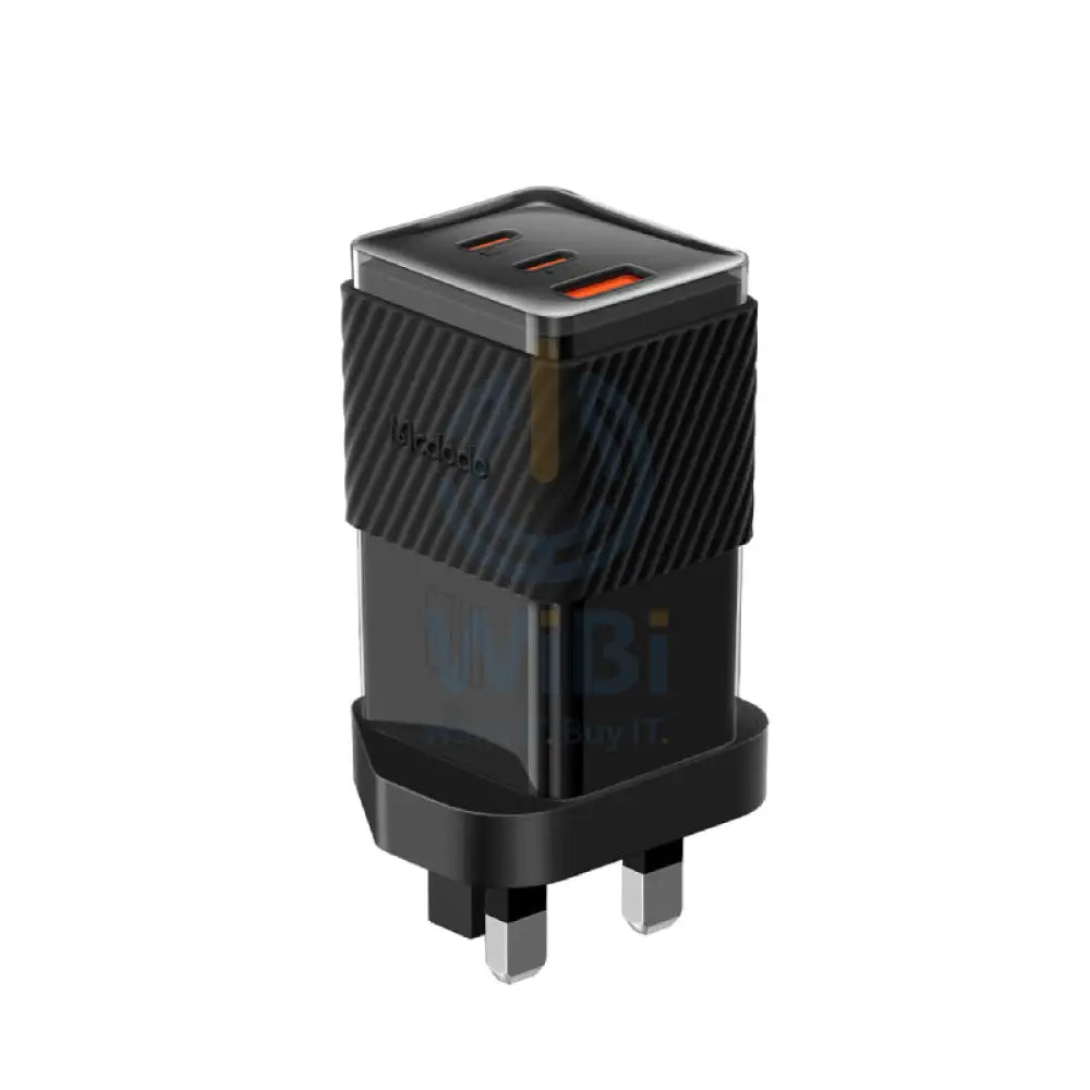Mcdodo CH-1491 Dichromatic GaN 5 Mini Fast Charger - 67W / UK / Black Accessories > Power Adapters