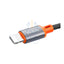Mcdodo Castle Series AUX Jack Coil Cable - 1.8 Meters / Lightning to 3.5mm / Black