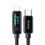 Mcdodo Digital Display Pro USB-C to Lightning Fast Charging Cable - 1.2m / 20W / Black