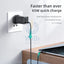 MCDODO GaN 5 Mini 65W Fast Charger with Type-C to Type-C cable set - Black Accessories > Power Adapters