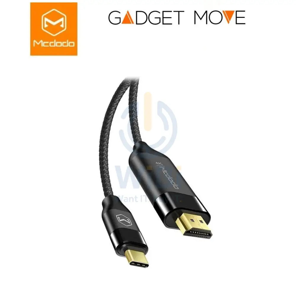 Mcdodo HDMI To Type-C Cable - 2M / Black Accessories > Cables & Converters > Cables