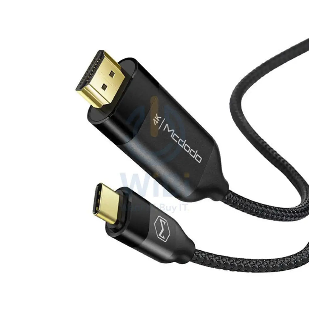 Mcdodo HDMI To Type-C Cable - 2M / Black Accessories > Cables & Converters > Cables