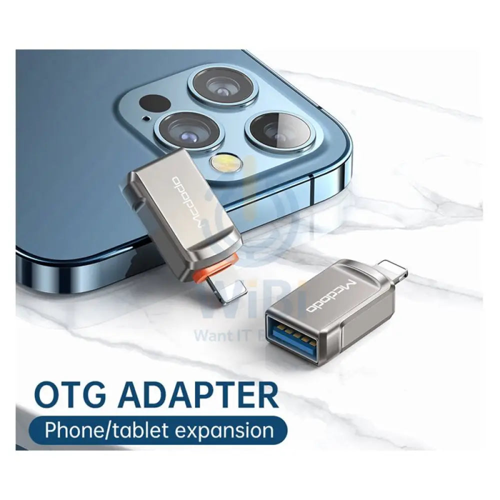 محول ماكدودو OTG - يو اس بي-A إلى لايتنينج