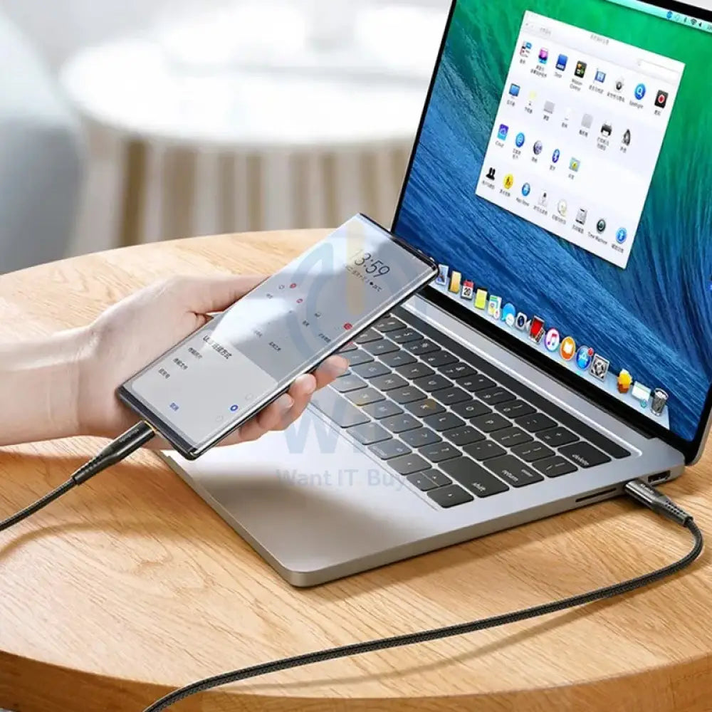 Mcdodo Type-C To Type-C Cable - 1.2M / 100W / Black Accessories > Cables & Converters > Cables