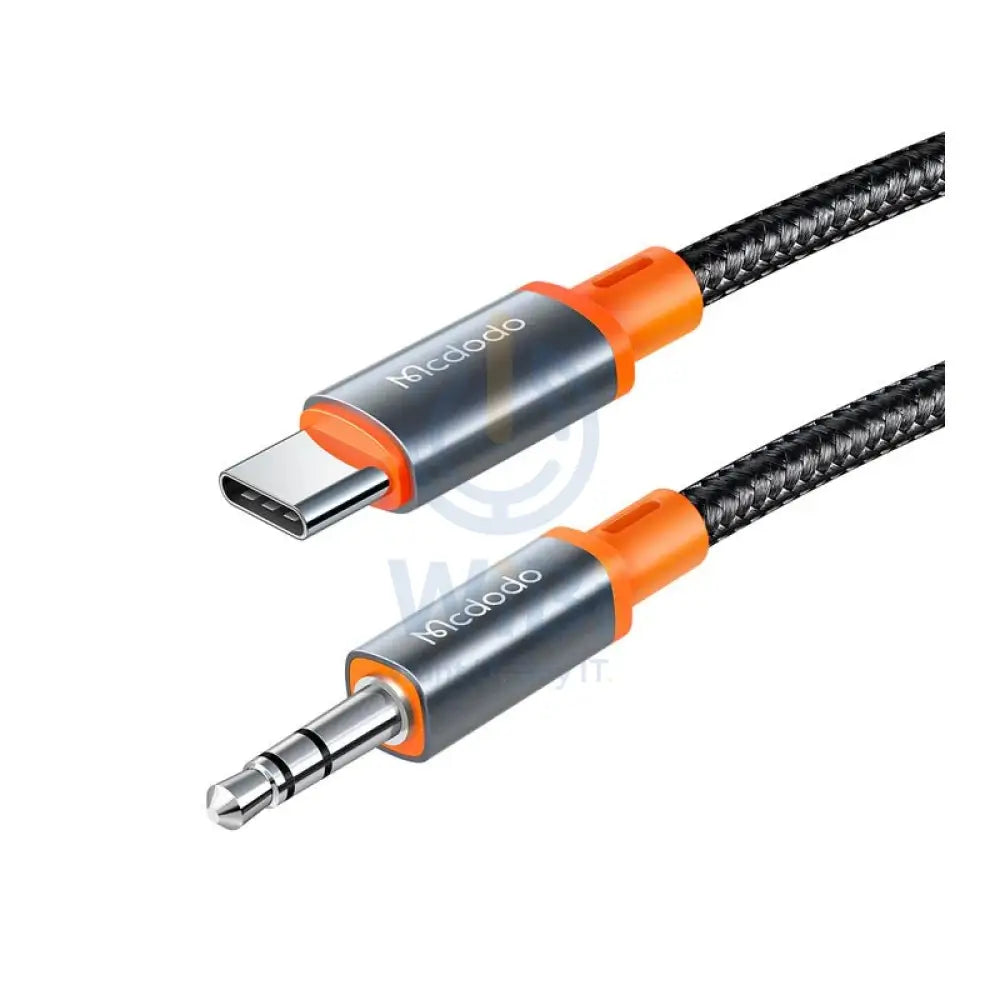 Mcdodo USB-C to 3.5mm AUX Jack Cable - USB-C to 3.5mm / 1.2 Meters / Black