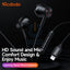 Mcdodo Wired Earphone Lightning for iPhone Mic Music Control 1.2m - Black Accessories > Audio > Headphones