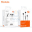 Mcdodo Wired Earphone Lightning for iPhone Mic Music Control 1.2m - Black Accessories > Audio > Headphones