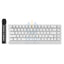 MCHOSE Ace 68 Hall Effect Magnetic Switch Gaming Keyboard - Wired / White Topographic Accessories > Keyboard & Mouse >
