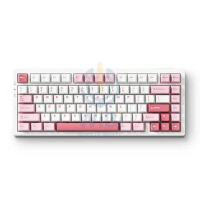 MCHOSE G75 Pro Gaming Mechanical Keyboard - 8000mAh / Wireless / White Pink Accessories > Keyboard & Mouse > Gaming Zone