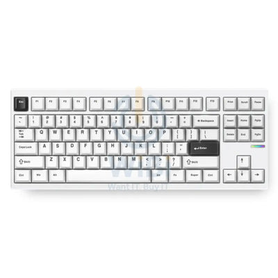 MCHOSE GX87 Ultra Mechanical Keyboard - 8000mAh / Wireless - White Accessories > Keyboard & Mouse