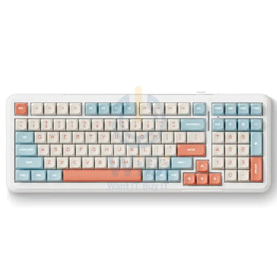 MCHOSE K99 Wireless Gasket Mount Mechanical Keyboard - 6000mAh / Wireless - Horizon Orange Accessories > Keyboard &