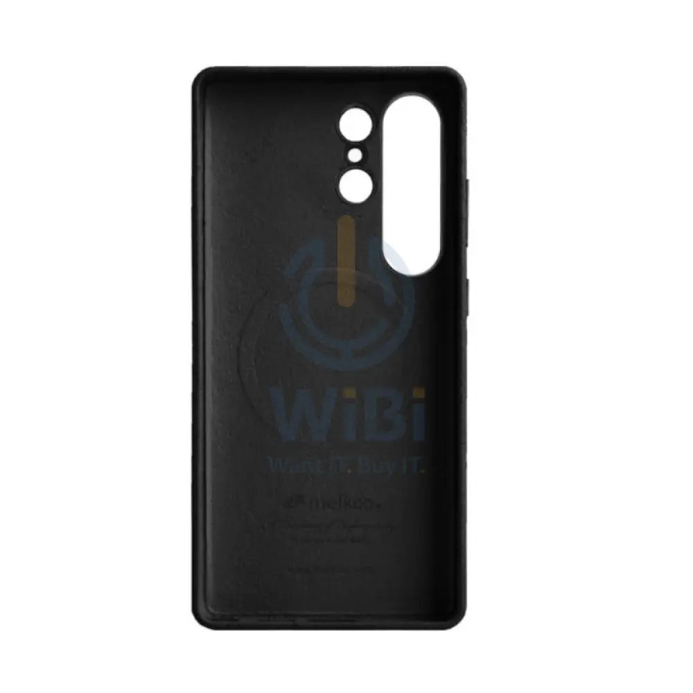 Melkco Origin Series Premium Leather Regal Snap MagSafe Cover - Samsung Galaxy S25 Ultra / Black Accessories > Mobiles