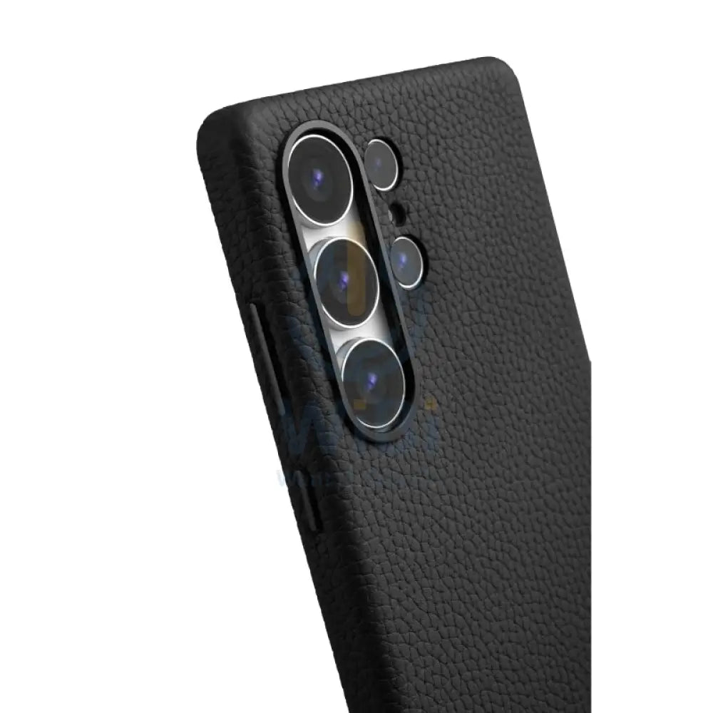 Melkco Origin Series Premium Leather Regal Snap MagSafe Cover - Samsung Galaxy S25 Ultra / Black Accessories > Mobiles