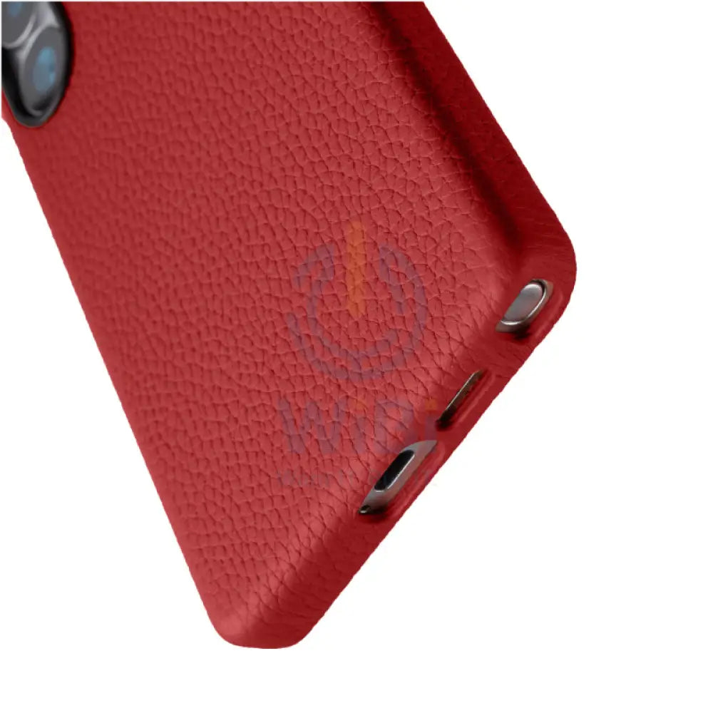 Melkco Origin Series Premium Leather Regal Snap MagSafe Cover - Samsung Galaxy S25 Ultra / Red Accessories > Mobiles &