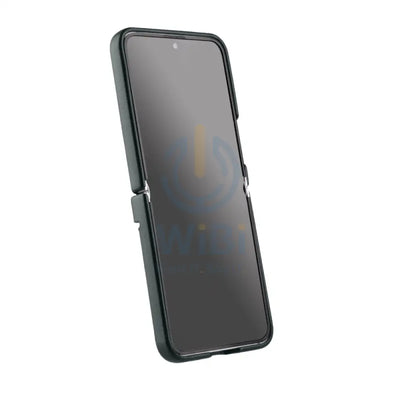 Melkco Origin Series PU Leather Regal Snap Pro Case - Samsung Galaxy Flip 6 / Dark Green Accessories > Mobiles &
