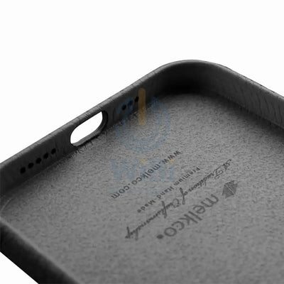 Melkco Paris Premium Leather Case For iPhone 13 Pro Max- Black Accessories > Mobiles & Tablets