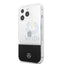 Mercedes-Benz iPhone 14 Pro PC/TPU Case with Silver Electroplated Middle Line - Transparent Accessories > Mobiles &